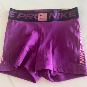 Purple Nike Pros